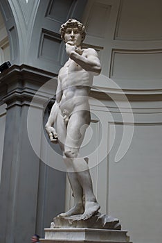 Michelangelo's David in Florence Italy