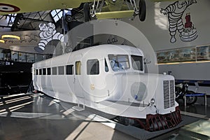 The Micheline invented by Michelin