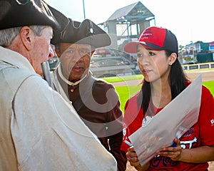 Michelle Kwan signs autographs