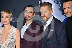 Michelle Williams, Riz Ahmed, Tom Hardy & Reid Scott