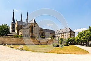 Michelsberg Monastery in Bamberg bavaria photo