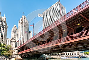 Michigan Avenue Bridge - DuSable Bridge, Chicago