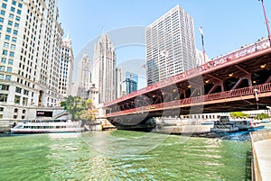 Michigan Avenue Bridge - DuSable Bridge, Chicago