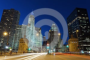 Michigan Avenue in Chicago.