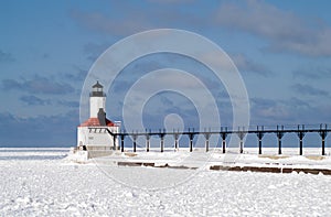 Michigan City Breakwater Lights and Fog Signal