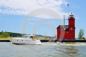 Michigan Holland State Park, Red Lighthouse