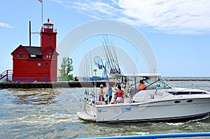 Michigan Holland State Park, Red Lighthouse