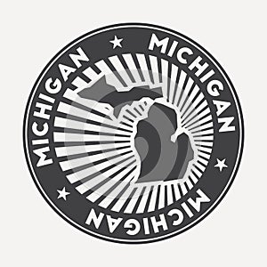 Michigan round logo.