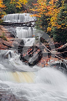 Michigan's Sable Falls