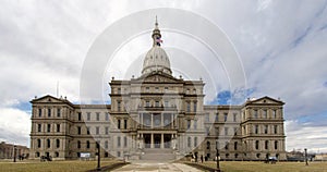 Michigan State Capitol Building In Lansing