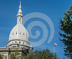 Michigan State Capitol in Lansing