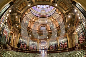 Michigan State Capitol rotunda