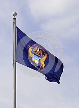 Michigan State Flag