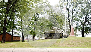 Michigan state world war two military memorial