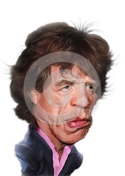 Jagger Caricature