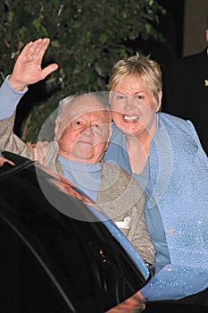 Mickey and Jan Rooney