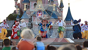 Mickey Mouse and his friends