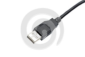 MICO USB CABLE isolated on white background  - Image photo