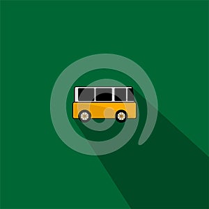 Micro Bus vector Illustration