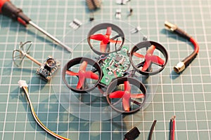 Micro copter assembly parts