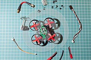 Micro copter assembly parts