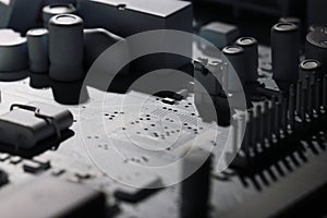 Micro electronics computer chip