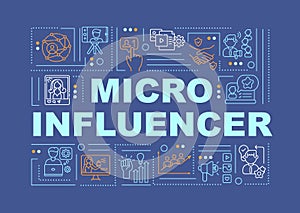 Micro Influencers word concepts banner