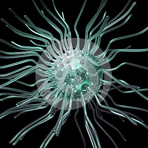 Micro Organism o 6 Blue/Green o