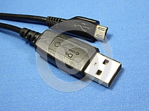 Micro USB cable head