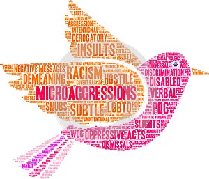 Microaggressions Word Cloud