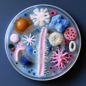Microbe: tiny organism, bacterial cell, invisible entity, single germ, microscopic life, unicellular being, minuscule