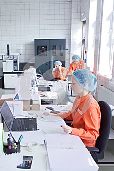 Microbiological laboratory on the Solopharm plant