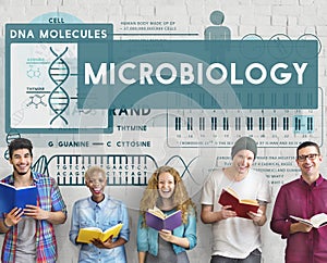 MicroBiology Bacteria Disease Illness Laboratory Concept