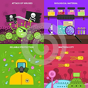 Microbiology concept set