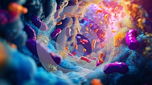 Microbiome Ecosystem Inside the Gut with Diverse Beneficial Bacteria