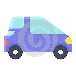 Microcar icon, transportation related vector