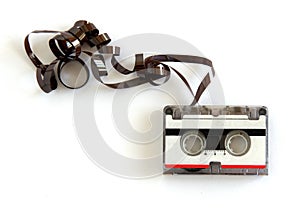 Microcassette for voice recorder