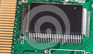 Microchip macro shot