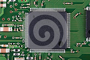 Microchip and pcb macro