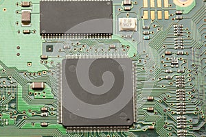 Microchip and pcb macro