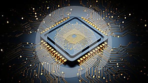 Microchip Processor Circuit Board Technology