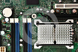 Microcircuit board.