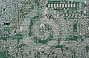 Microcircuit board.