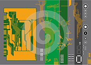 Microcircuit and elements