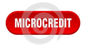 microcredit button. rounded sign on white background