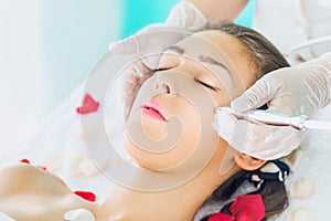 Microdermabrasion treatment