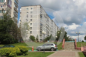 Microdistrict Zarechny, Moscow Region, Shchelkovo.