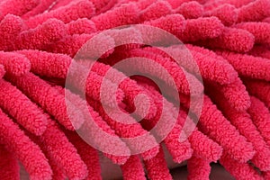 A microfiber cleaning cloth