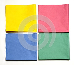 Microfiber cloths cleaning photo