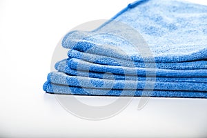 Microfiber towel for car wipe